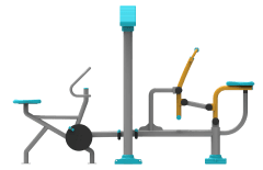 Bisiklet ve Jokey Aleti PF-204 | Dış Mekan Spor Aletleri | Erse Kent Mobilyaları